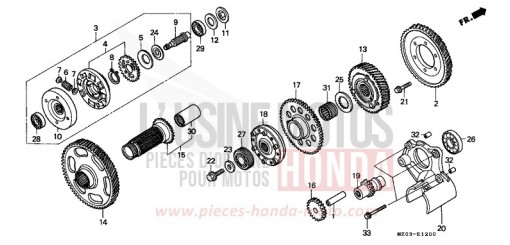 PRIMARY GEAR GL1500CW de 1998